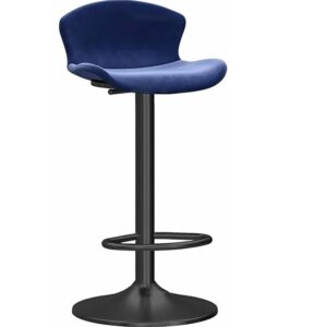 Banco de altura de mostrador Partners, taburete de mostrador Baron azul