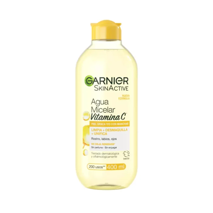 Agua Micelar con Vitamina C, Limpiador Facial - Imagen 2