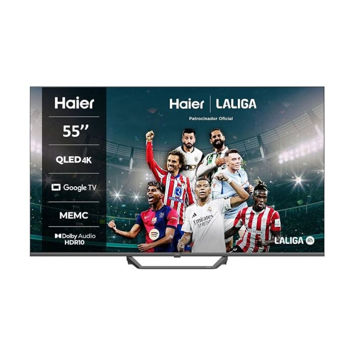Televisor QLED de 140 cm (55") Haier H55S80EUX Serie S80E, UHD 4K, Smart Google TV, HDR10 - Imagen 5