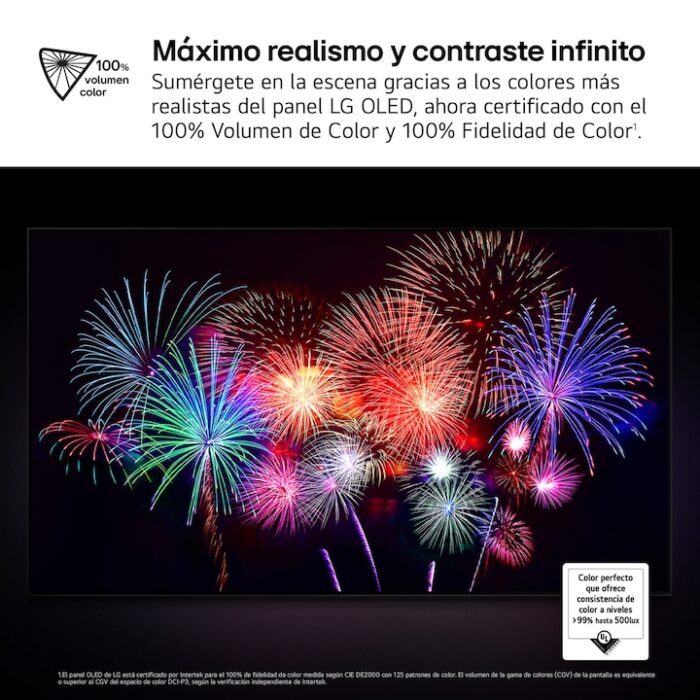 TV OLED evo AI G5 164cm (65") LG OLED65G55LW, Smart TV 4K, soporte pared incluido - Imagen 7