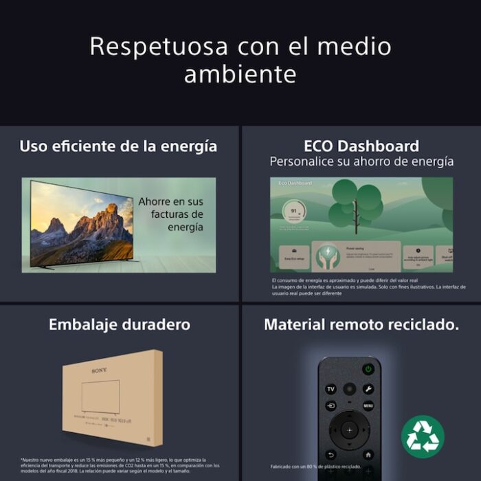Televisor Sony BRAVIA 3 K55S35BP LED de 55", 4K HDR, Google TV, Smart TV, Dolby Vision, Dolby Atmos, Triluminos PRO, altavoz X-Balanced, menú de juegos - Imagen 8