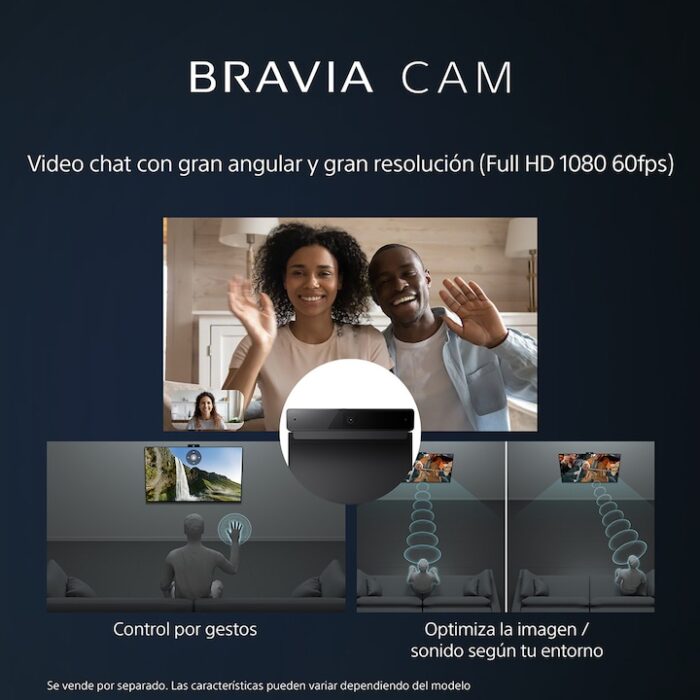 TV 55" Sony BRAVIA XR-55A84L OLED, 4K HDR, Google TV, Smart TV, Perfecto para PS5, Diseño integral - Imagen 10