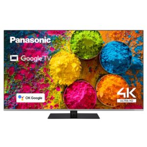 Televisor LED Panasonic TX-55MX710E 4K UHD de 139 cm (55"), Google TV, Dolby Vision, HDR10, Asistente de Google