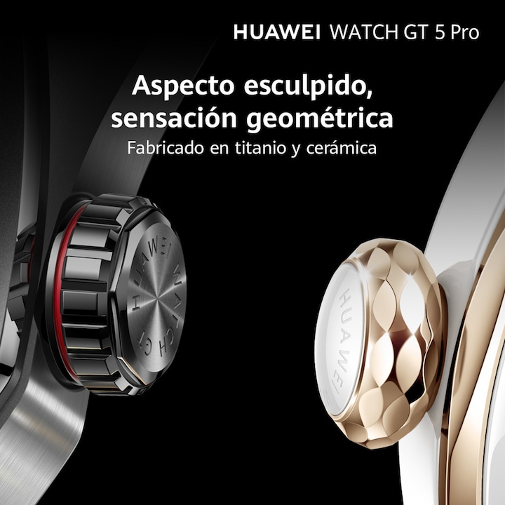 Huawei Watch GT 5 Pro 46mm Negro Smartwatch - Imagen 5