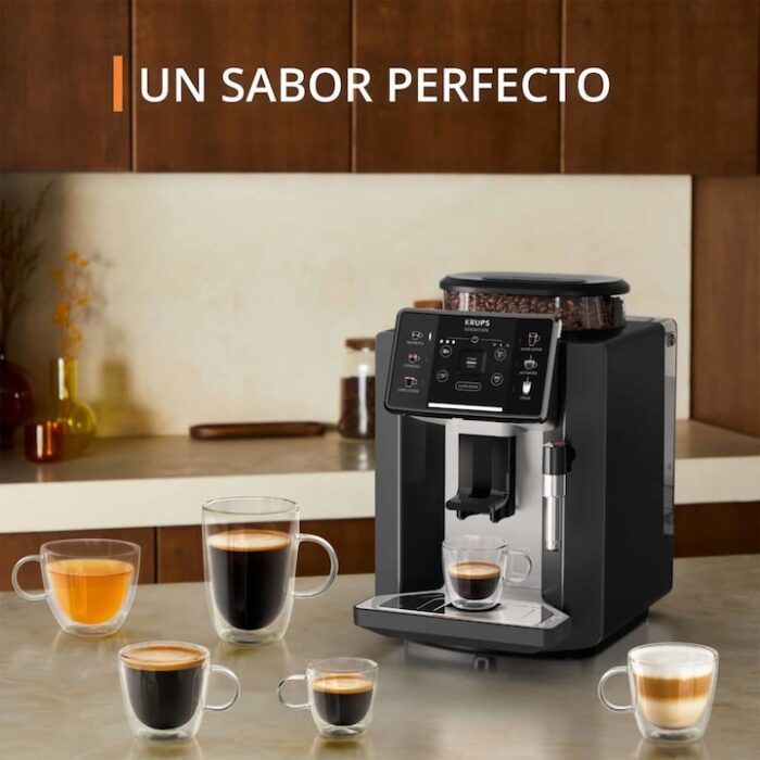 Cafetera superautomática Krups Sensation C10 EA910A10 con Tecnología Barista Inside - Imagen 4