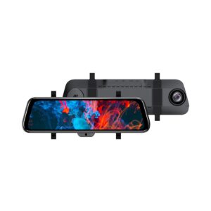 Espejo retrovisor Warriors Arrow de plástico negro para Mazda