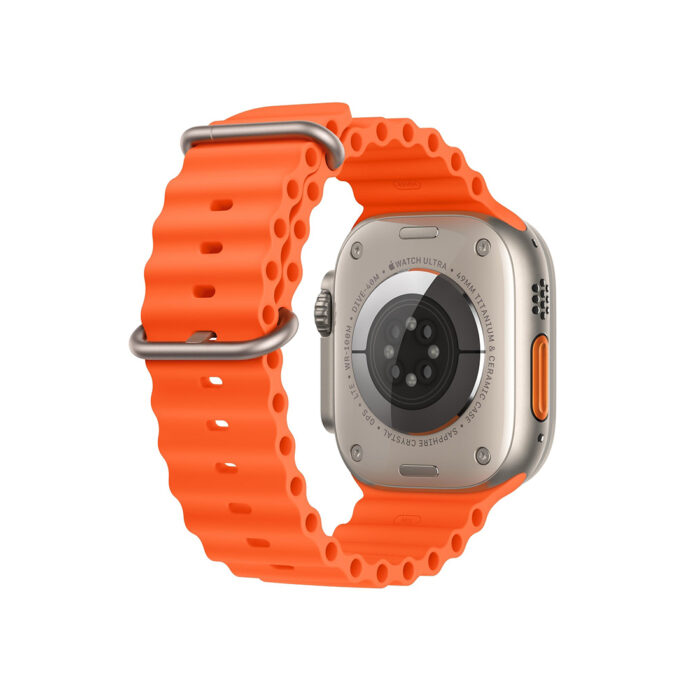 Apple Watch Series 7, caja de aluminio roja con correa deportiva roja - Imagen 3