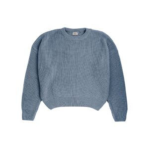 Suéter unisex de algodón grueso de gran tamaño color ladrillo