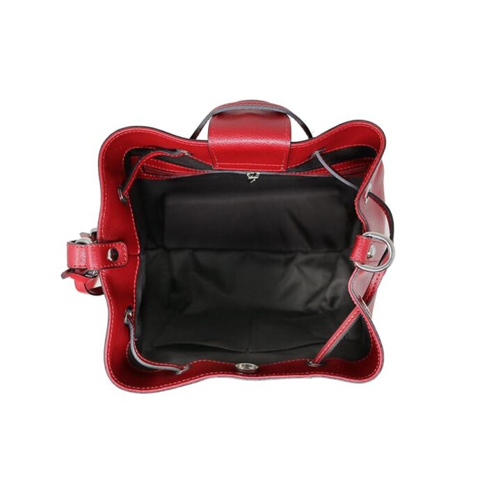 Capucines de piel LV Taurillon rojo - Imagen 3