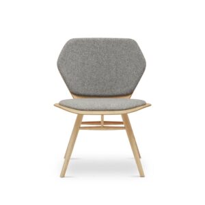 Sillón de cuero urbano ligero y lujoso para sala de estar en casa