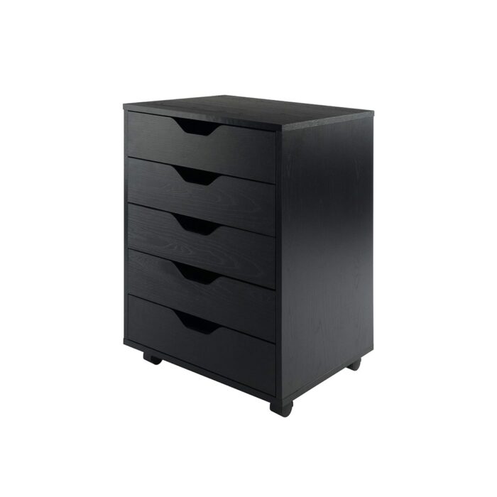 Gabinete de almacenamiento de discos con cajón y soporte para tocadiscos - Imagen 4
