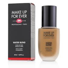 Base de maquillaje para rostro y cuerpo Water Blend de Make Up For Ever
