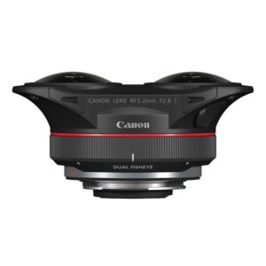 Objetivo Canon RF 5.2mm F2.8L Dual Fisheye Lens para Canon EOS R