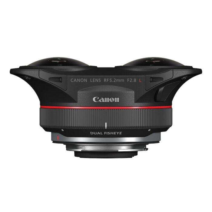 Objetivo Canon RF 5.2mm F2.8L Dual Fisheye Lens para Canon EOS R